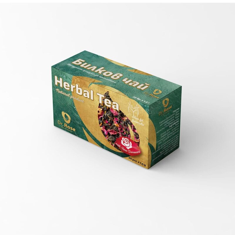 Dr. Rose Herbal Tea – With Bulgarian Rose and Natural Herbs, 30g